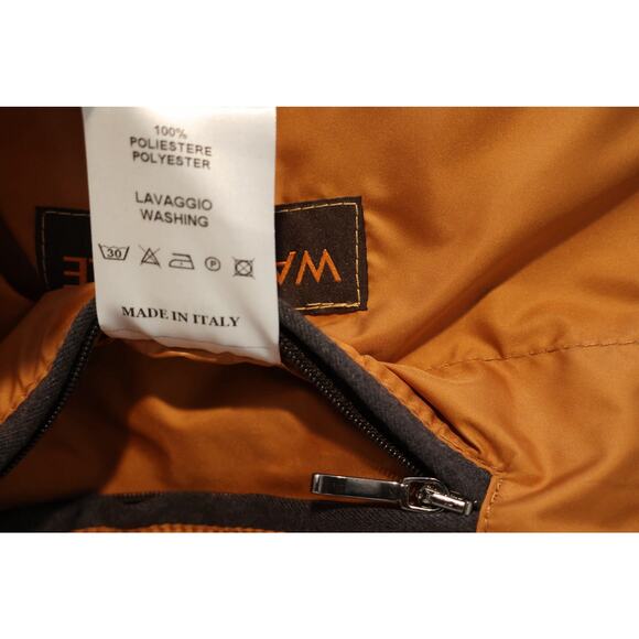 Waterville Theo Quilted Vest in Burnt Orange Size 58 - Picture 9 of 12